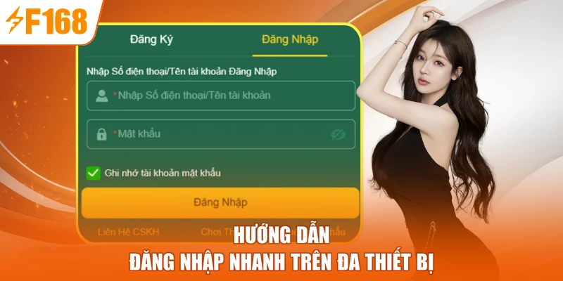 Hướng dẫn đăng nhập nhanh trên đa thiết bị